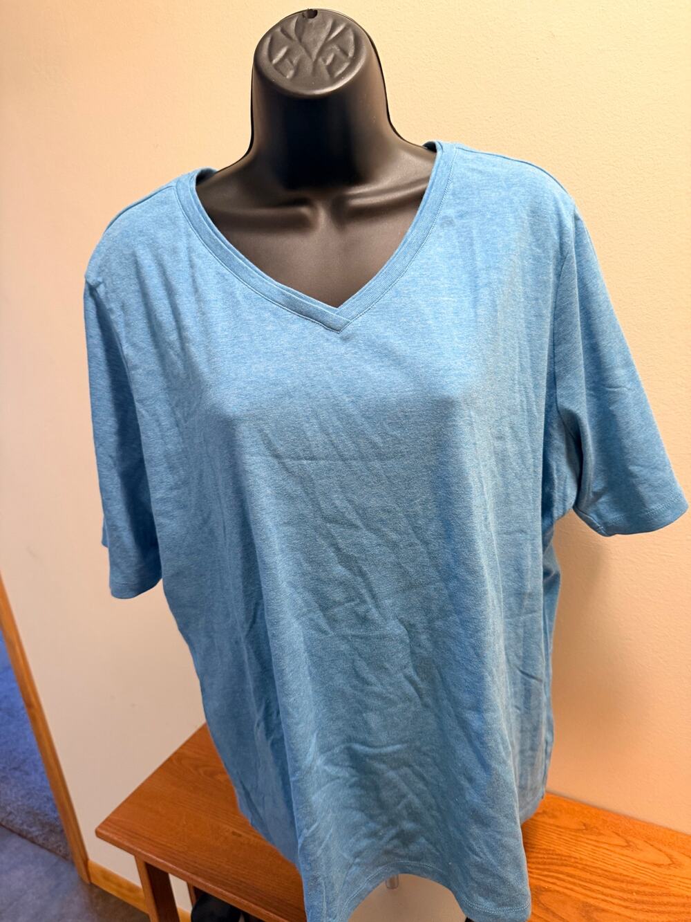 CJ Banks Blue T-Shirt 2X